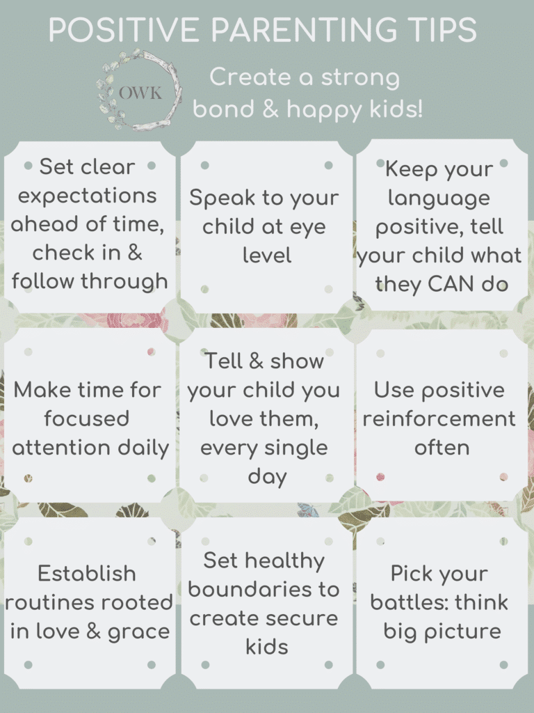 Positive Parenting: Simple Strategies that Create a Strong Bond and ...